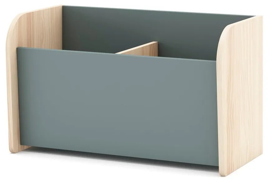 Libreria per bambini verde polveroso 70x42x35 cm Esteban – Marckeric