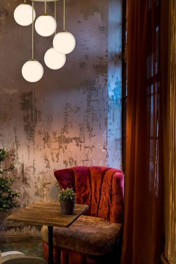 Lampada APP1818-5CPR GOLD