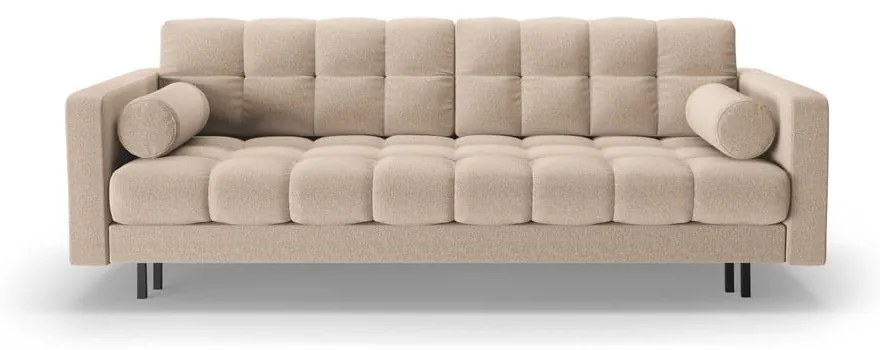 Divano beige allungabile/con contenitore 222 cm Bali – Cosmopolitan Design