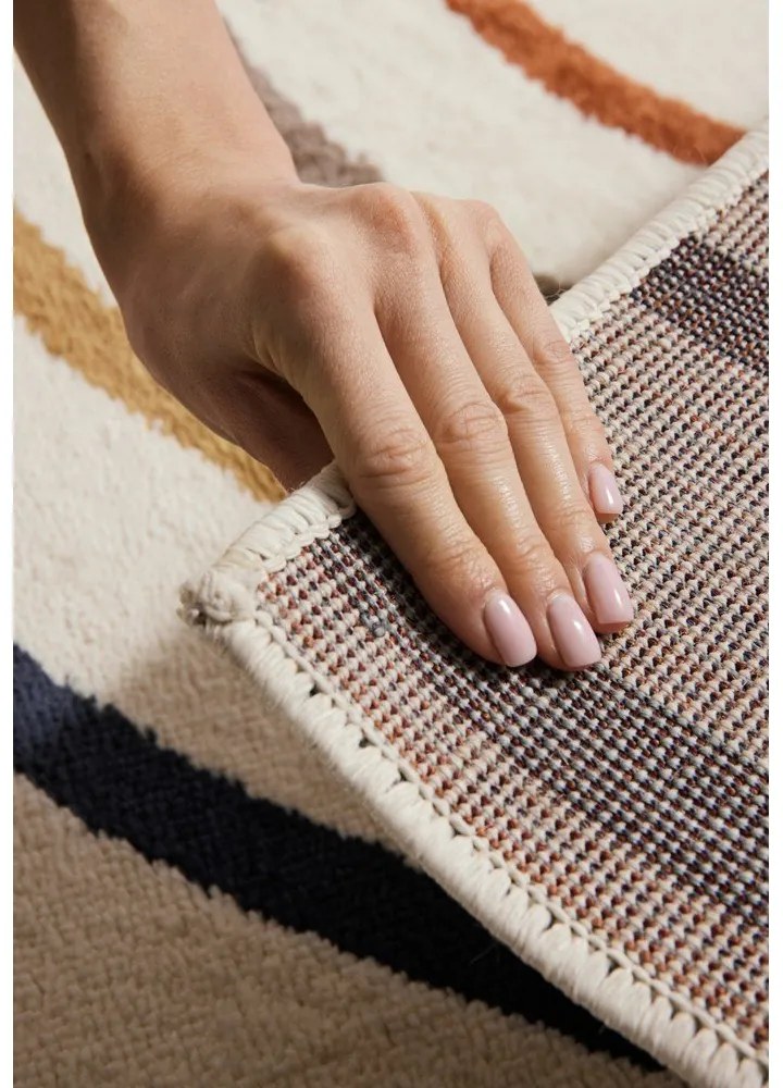 Tappeto per bambini color crema 120x170 cm Double Rainbow – Hanse Home