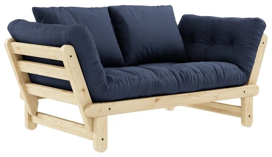 Divano variabile Naturale Chiaro/Navy Beat - Karup Design