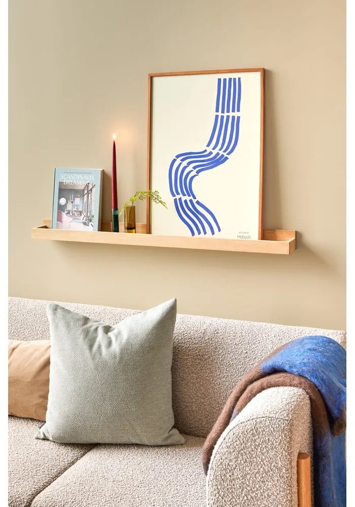 Mensola in rovere naturale 120 cm Folk - Hübsch