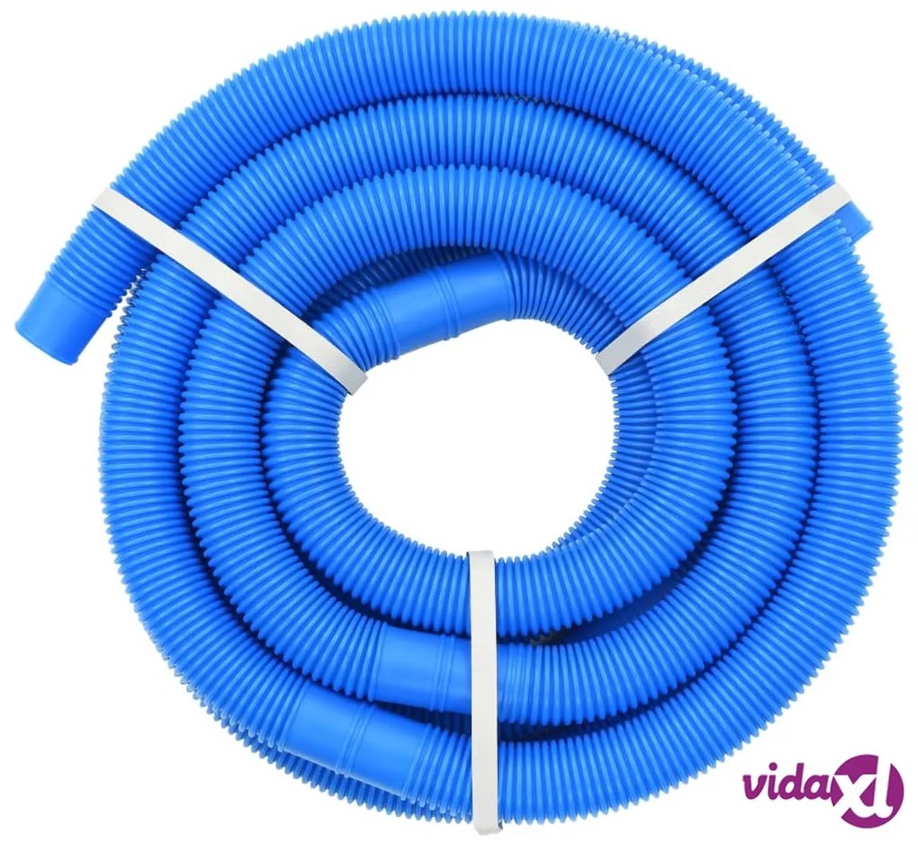 vidaXL Tubo Flessibile per Piscina Blu 32 mm 6,6 m