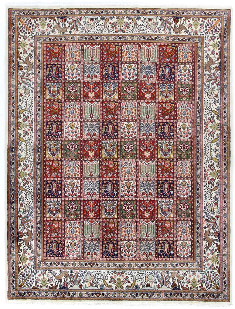 Moud Tappeto 230x180 (Iran) Annodato A Mano