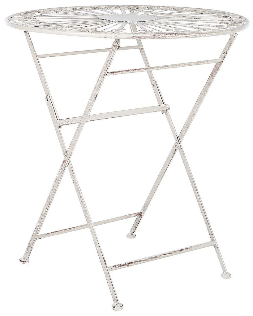 Set da balcone 2 posti metallo bianco SCAFA Beliani