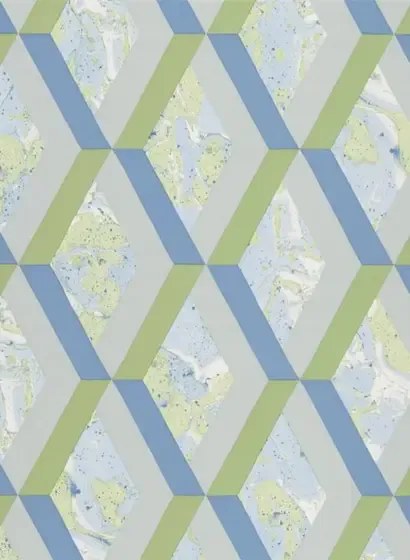 Designers Guild Carta da parati Jourdain - Cobalt