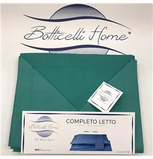 Completo Lenzuola Piazza e Mezzo Botticelli Home in 100% Puro Cotone Fullcolors