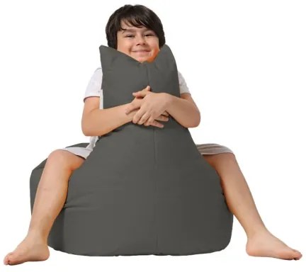 Pouf 70x70 cm grigio