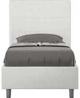 Letto Singolo 80x210 cm con Rete Sunny Bianco