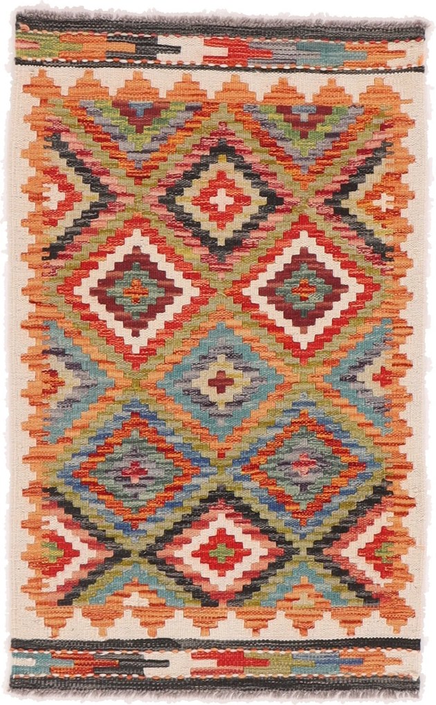 Kilim Tappeto 60 x 100 (Afghanistan) Tessuto A Mano