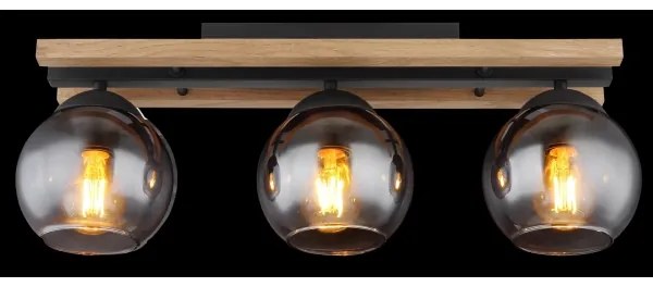 Globo 15569-3DW - Lampadario a plafone CONNI 3xE27/25W/230V