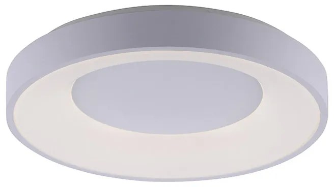 Plafoniera moderna bianca con LED dimmerabile a 3 livelli - Steffie