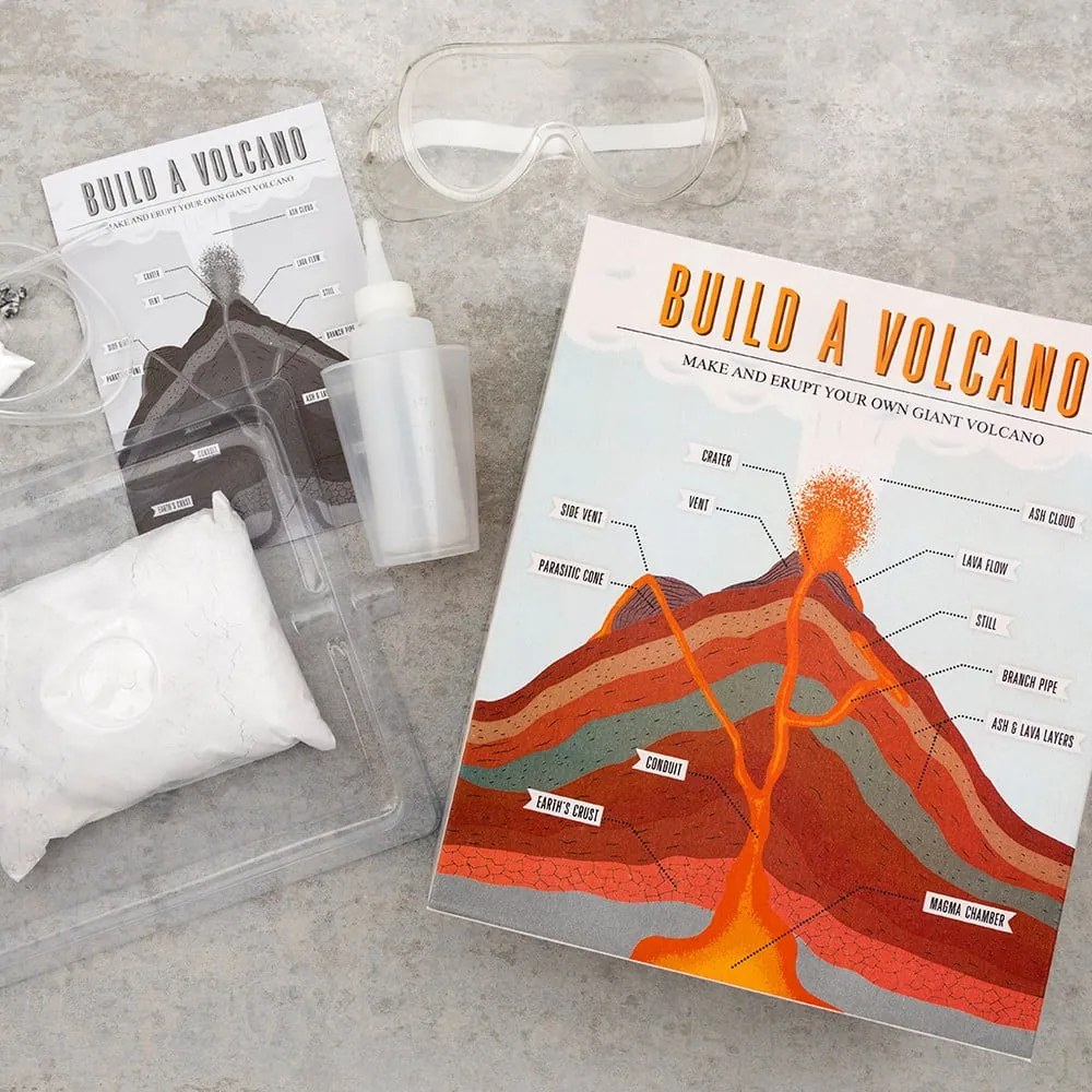 Set creativo Build a Volcano - Rex London