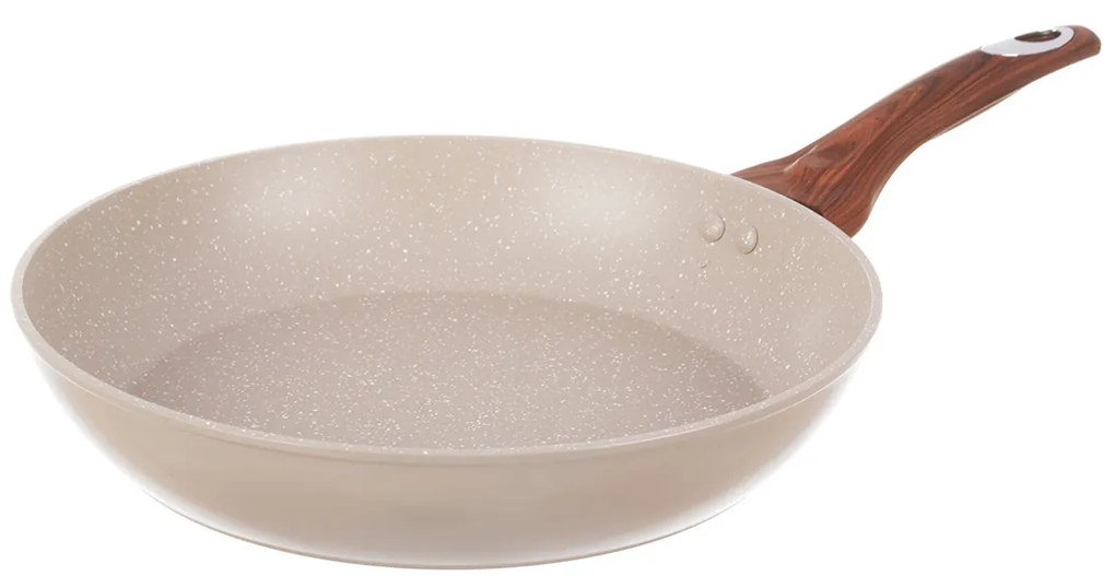 Padella antiaderente 28 cm taupe Kolors