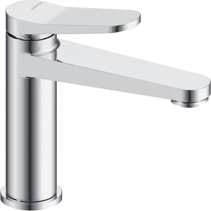Rubinetto per lavabo a canna bassa getto laminare cristallino Air cromo lucido H 16.6 cm