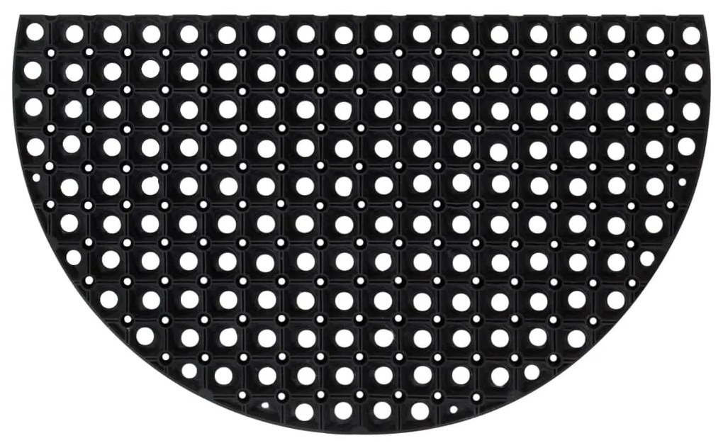 Zerbino Mezzo Rotondo 45x75 Cm İn Gomma /