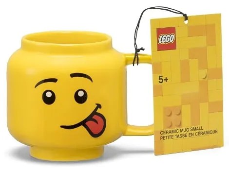 Tazza per bambini in ceramica gialla 255 ml Head - LEGO®