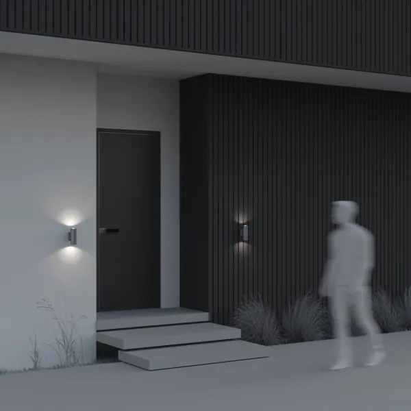 Maytoni O574WL-02GR -Applique da esterno BOWERY 2xGU10/50W/230V IP54 antracite