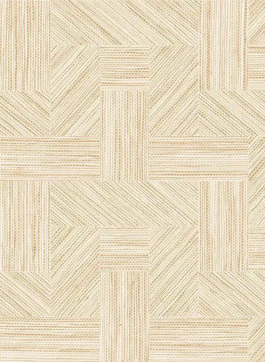 Essentials by Arte International Carta da parati Intarsio - Mustard