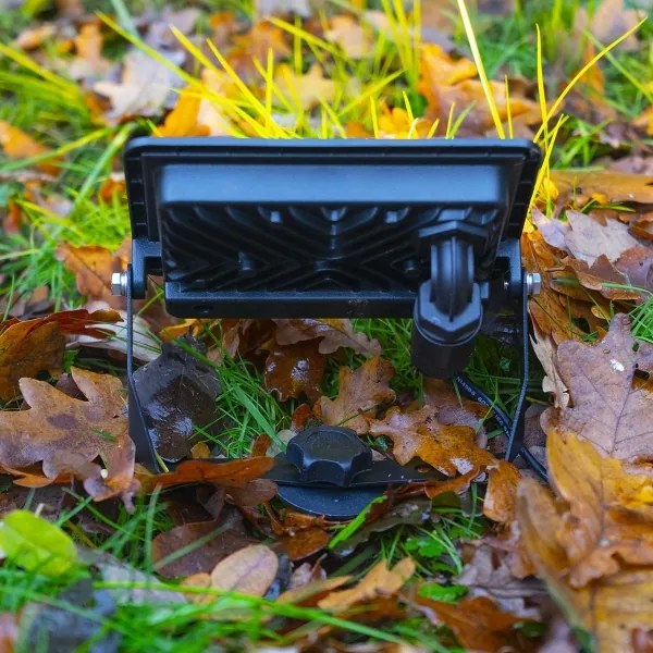 Nedis WIFILOFC20FBK-LED RGBW Riflettore SmartLife LED/20W/230V Wi-Fi IP65