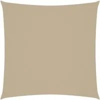 Vela Parasole in Tela Oxford Quadrata 5x5 m Beige