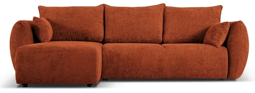 Divano angolare arancione (angolo sinistro) Matera - Cosmopolitan Design