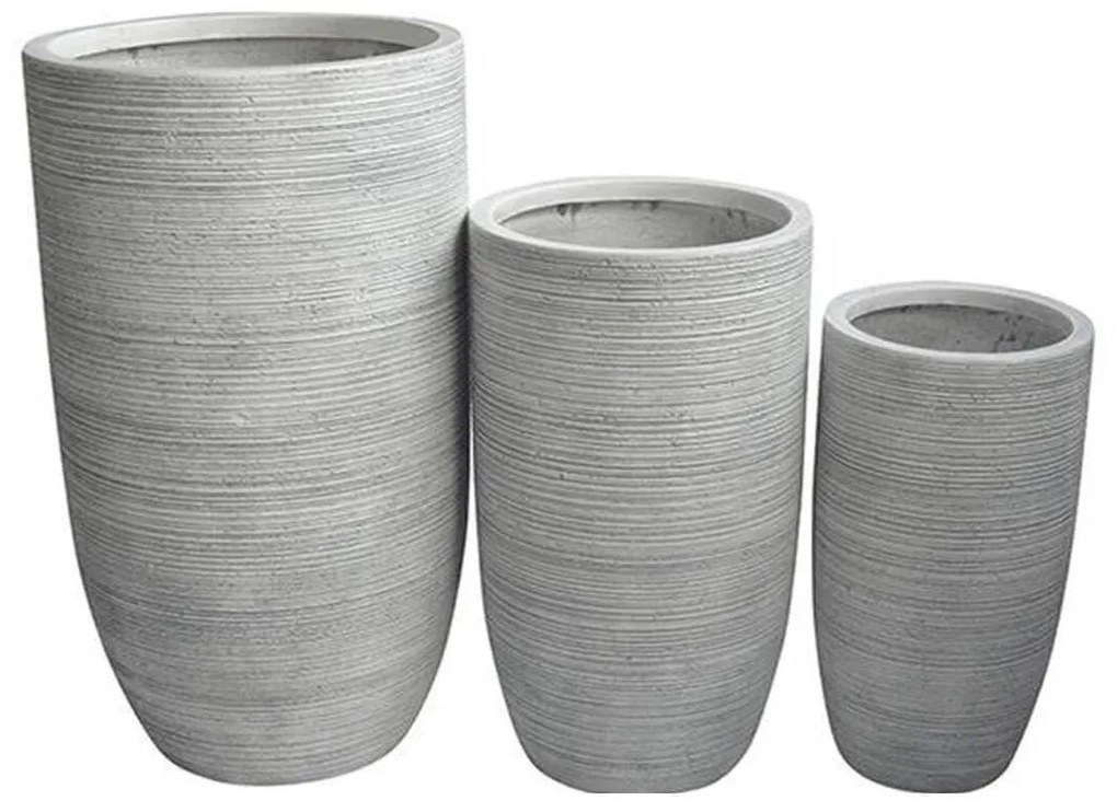 JULIA - set di 3 vasi