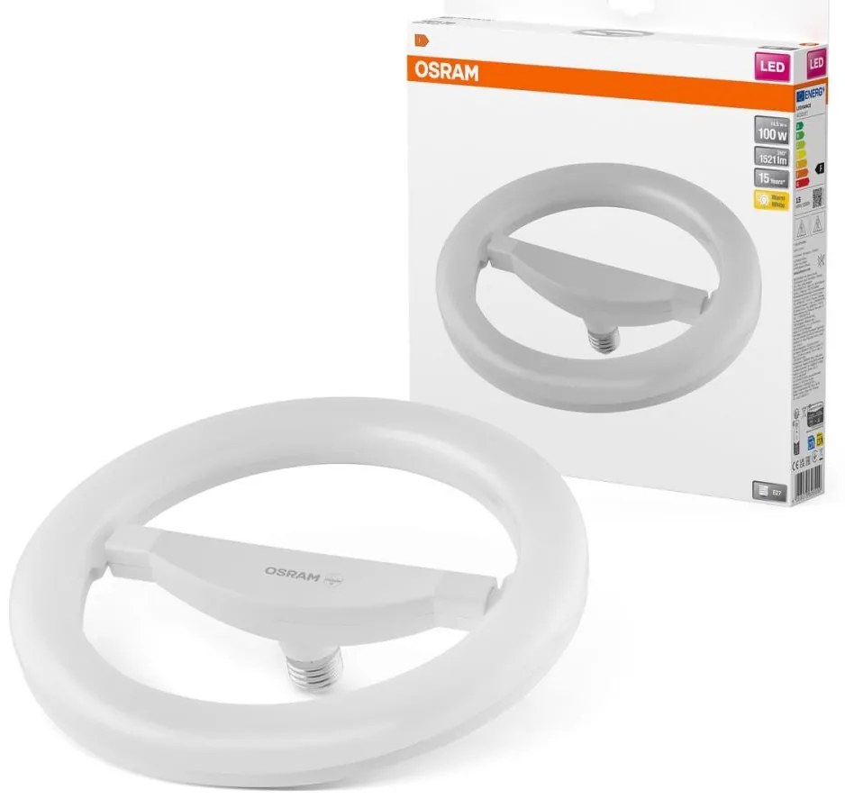 Tubo fluorescente LED E27/14,5W/230V 2700K - Osram