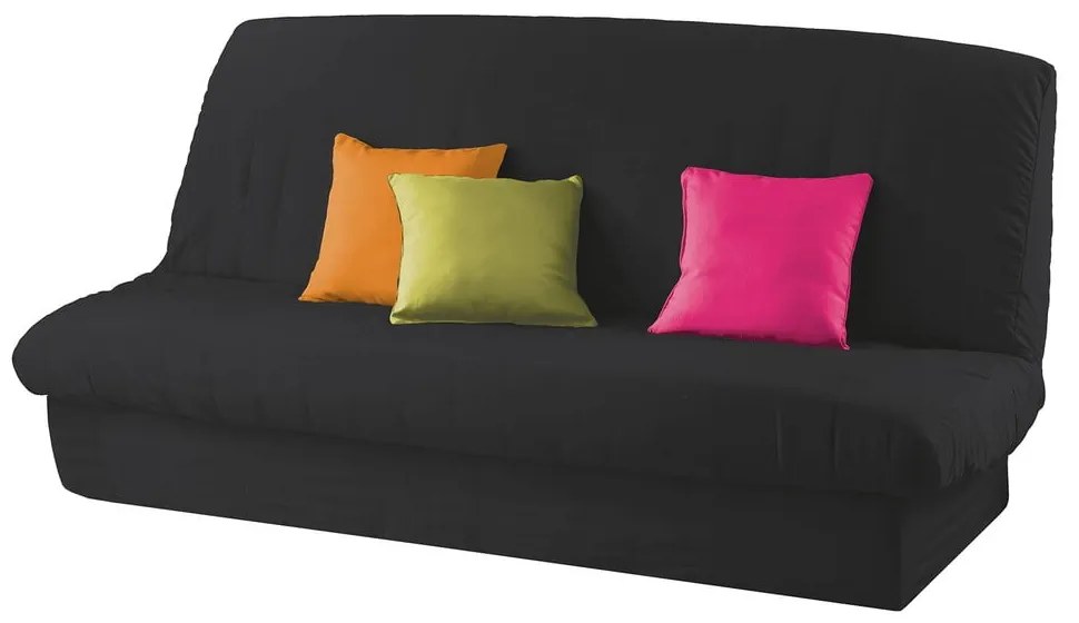 Copridivano elasticizzato nero a 3 posti Essentiel - douceur d'intérieur