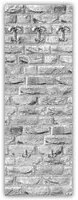 Appendiabiti Street White a muro 46x125 cm