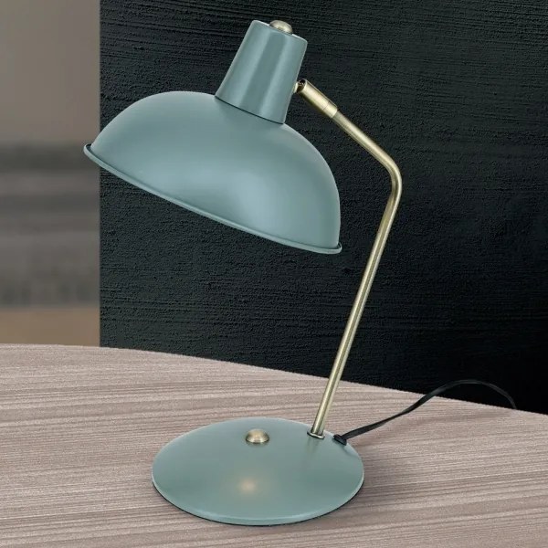 Orion - Lampada da tavolo FEDRA 1xE14/40W/230V menta/ottone