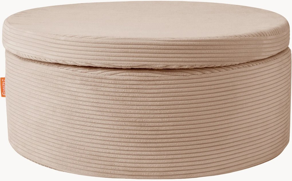 Pouf gioco per bambini in velluto a coste Funzy