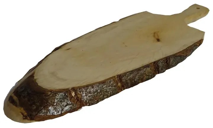 Set di 3 taglieri ASCHIERI DE PIETRI sagomato in legno giallo 37 x cm