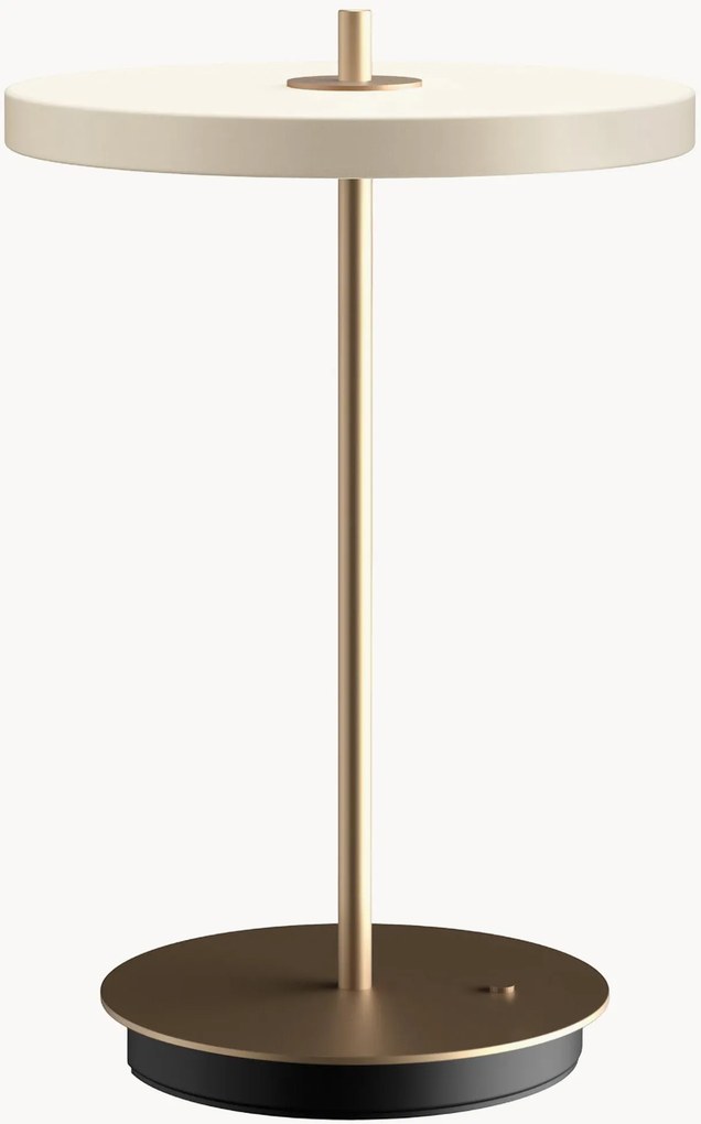 Lampada da tavolo piccola portatile a LED con luce regolabile Asteria Move