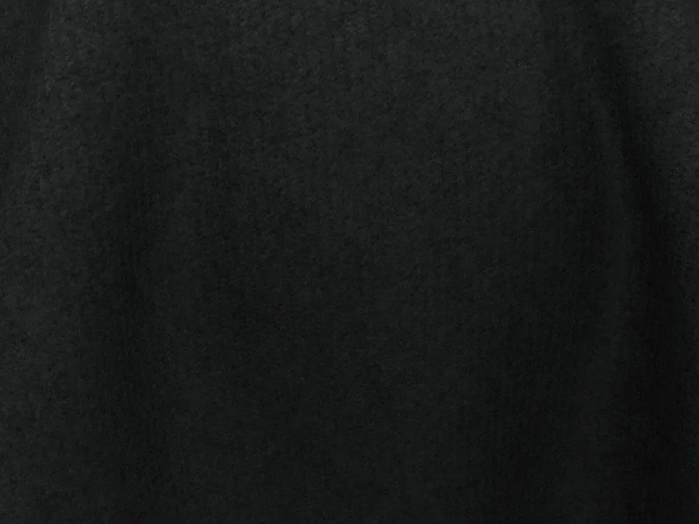 Sedia da pranzo nera in imbottito Maia – Makamii