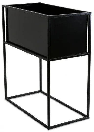 Portafiori 50x44 cm nero