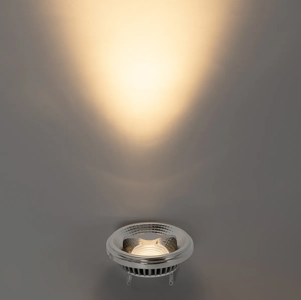 Set di 6 lampadine LED dimmerabili G53 111mm 12W 600 lm 2700K