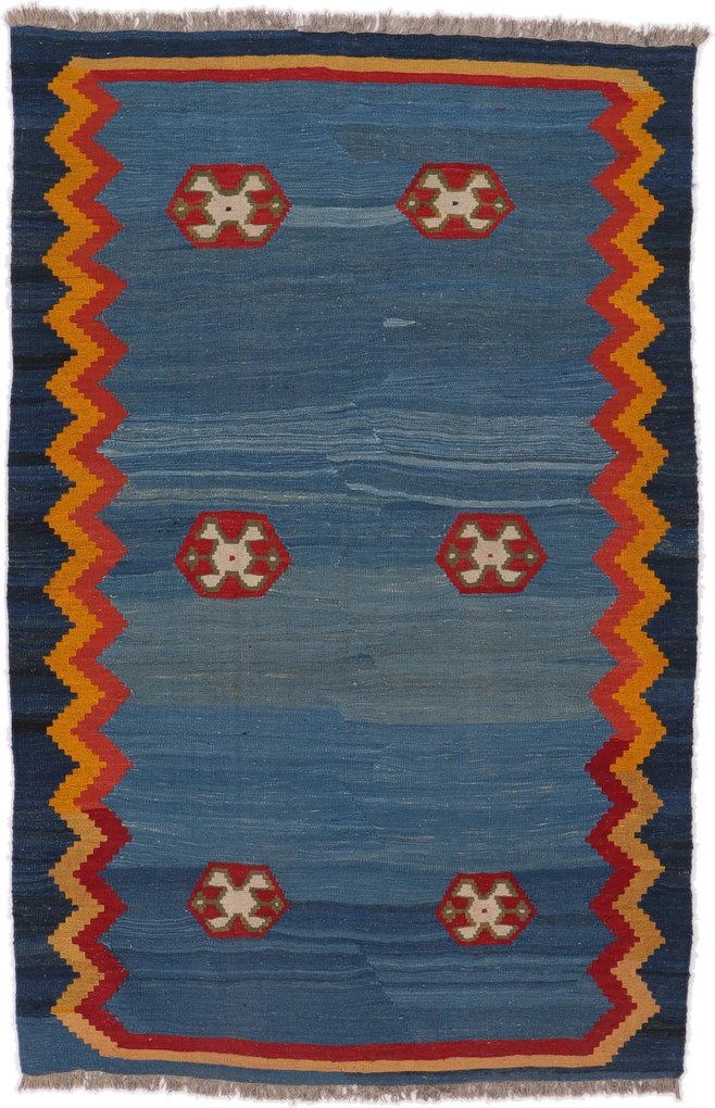 Kilim Tappeto 160 x 250 (Iran) Tessuto A Mano