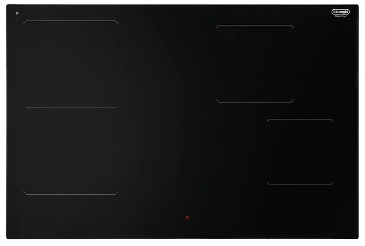 Piano cottura induzione 4 zone L 78 cm SLI 804 DE'LONGHI nero