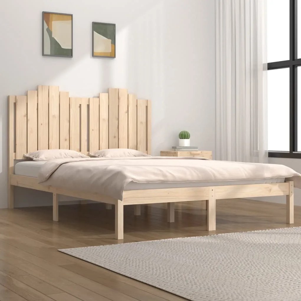 Giroletto İn Legno Massello 135x190 Cm Small Double /