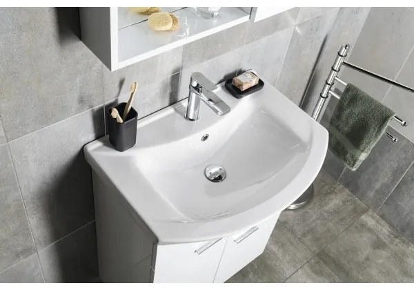Aqualine - Lavabo da incasso ZERO 65x46 cm ceramica/bianco