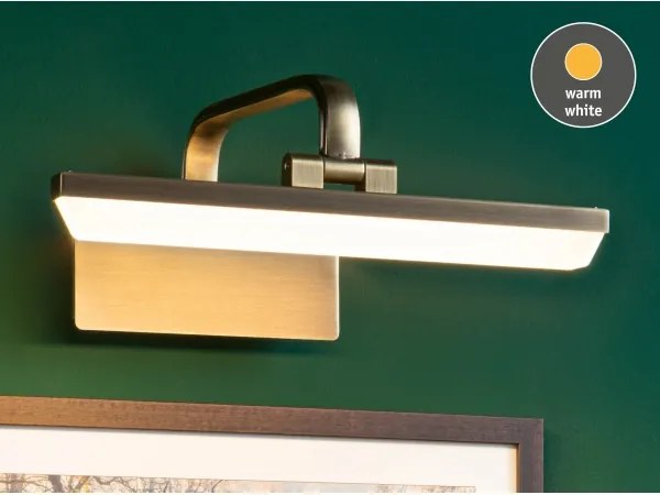 Paulmann 95568 - Lampada per quadri LED 6W RENAN 230V 30 cm ottone