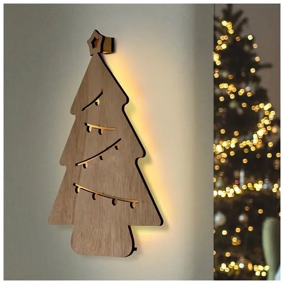 Solight 1V260 - Decorazione natalizia LED LED/2xAA albero