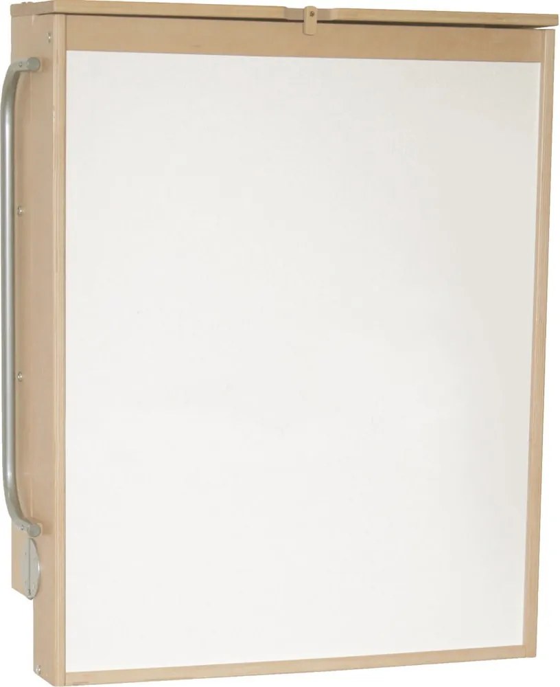 Fasciatoio a parete di colore naturale con effetto faggio Dschungelbaby – Roba