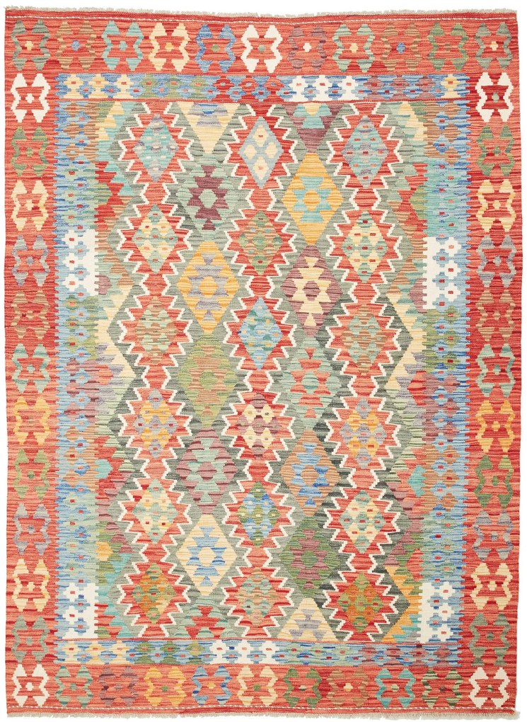 Kilim Tappeto 180 x 240 (Pakistan) Tessuto A Mano