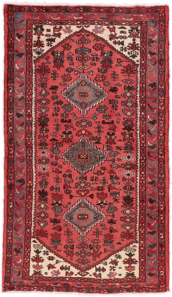 Hamedan Tappeto persiano 100 x 190 (Iran) Annodato A Mano