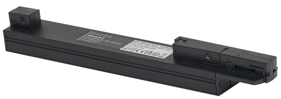 Plafoniera moderna nera per sistema a binario monofase 5W 370 lm 3000K - Iconic Tsiri