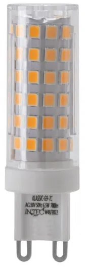 Lampadina led g9 7w 700lm 4000k 360° 18x63mm 25000h cri80 klassic-g...