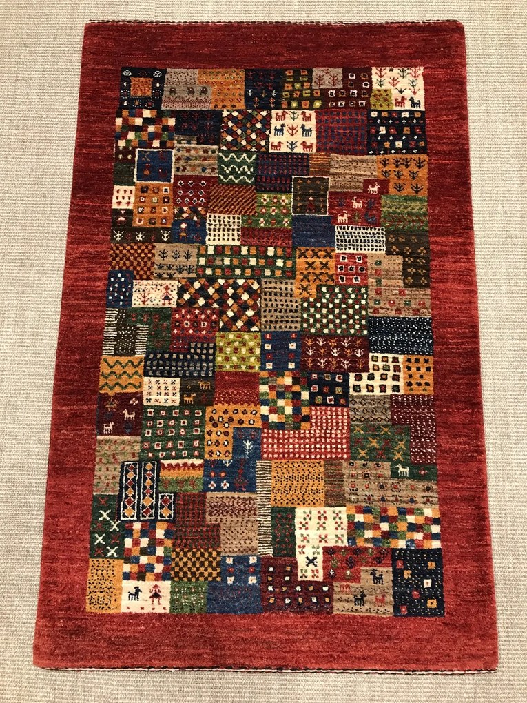 Loribaft Tappeto 80 x 130 (Iran) Annodato A Mano