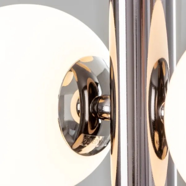 Brilagi - Lampadario LED a sospensione MILLA 6xG9/3W/230V cromo nero/bianco